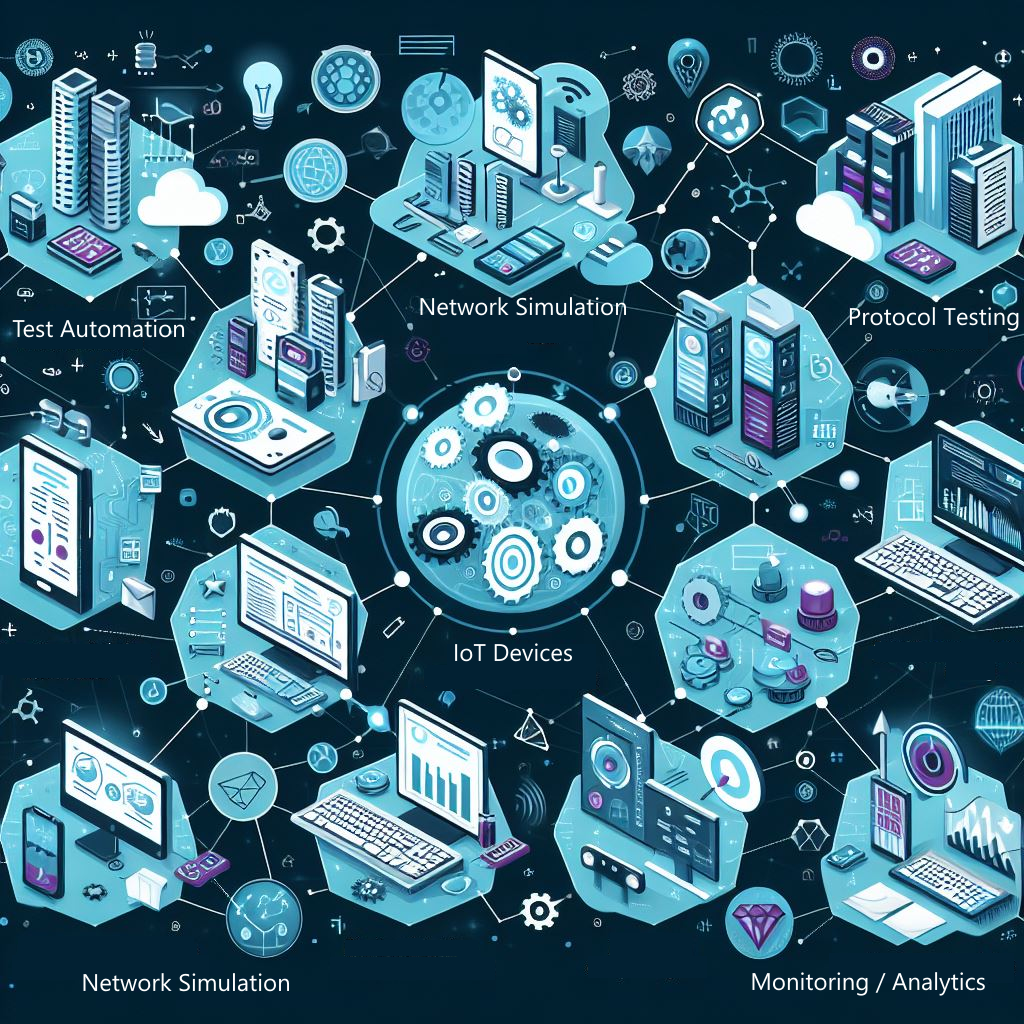 testing strategies in complex networks